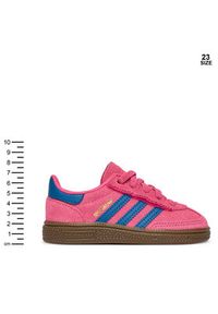 Adidas - adidas Sneakersy Handball Spezial Cf El I JP9573 Różowy. Kolor: różowy. Materiał: zamsz, skóra. Sport: piłka ręczna #4