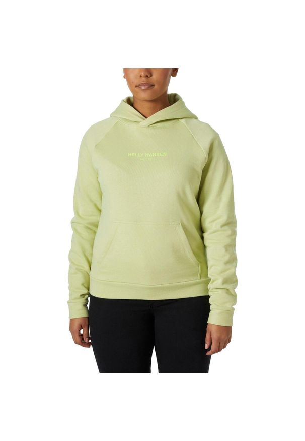 Bluza Damska Helly Hansen Core. Kolor: zielony. Sport: turystyka piesza
