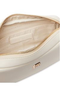 TOMMY HILFIGER - Tommy Hilfiger Torebka Th Essential Camera Bag AW0AW18370 Beżowy. Kolor: beżowy. Materiał: skórzane #4