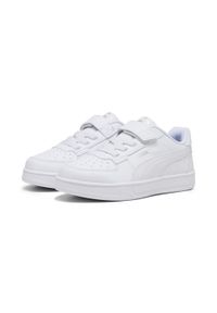 Buty Chłopak Puma Caven 2.0 srebrny. Kolor: szary, biały, wielokolorowy. Sezon: lato. Sport: turystyka piesza