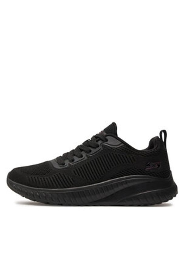 skechers - Skechers Sneakersy BOBS SPORT Face Off 117209/BBK Czarny. Kolor: czarny. Materiał: mesh, materiał. Model: Skechers Sport