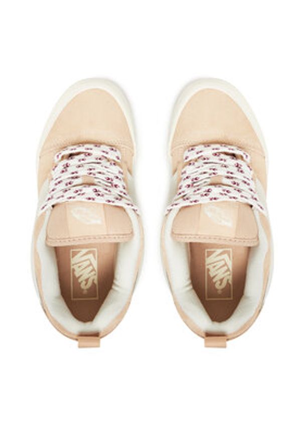 Vans Tenisówki Knu Skool VN000D6ZE2S1 Écru. Materiał: materiał