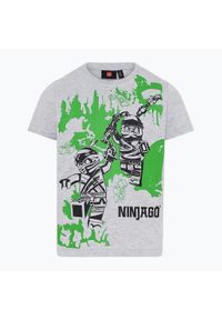 LEGO Wear - Koszulka trekkingowa dziecięca LEGO Lwtaylor 205. Kolor: czarny, szary, wielokolorowy, zielony