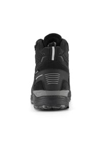 ALPINE PRO - Buty trekkingowe wysokie Alpine Pro Merse Vibram. Kolor: czarny. Materiał: skóra. Szerokość cholewki: normalna. Styl: sportowy. Sport: turystyka piesza