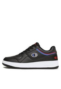 Champion Sneakersy Rebound Low S21905-CHA-KK007 Czarny. Kolor: czarny. Materiał: skóra