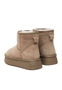 Badura Śniegowce C-WFA-01-H Szary. Kolor: szary. Materiał: skóra, zamsz #5