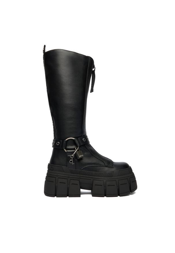 Kozaki Buffalo. Kolor: czarny