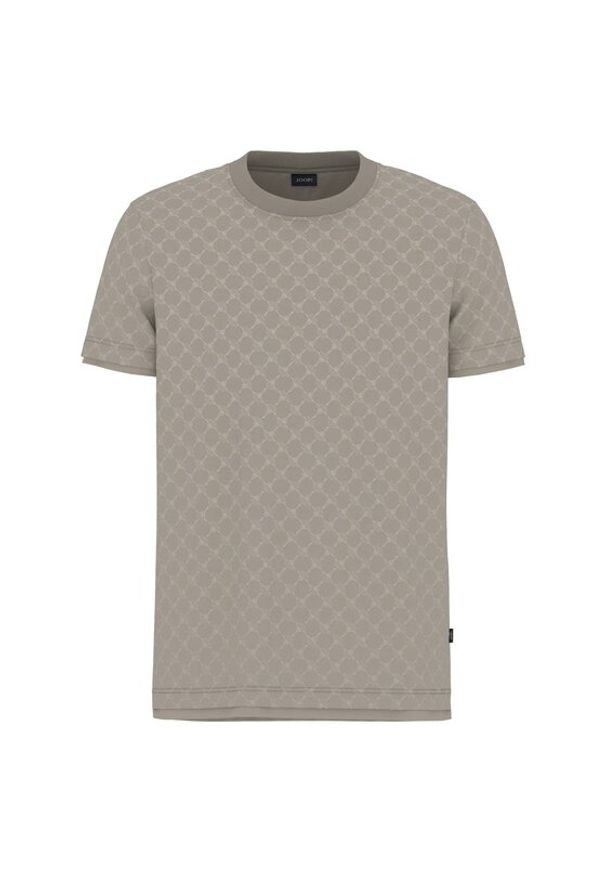 JOOP! T-Shirt Victormanuel 30101945 Beżowy Regular Fit. Kolor: beżowy. Materiał: bawełna