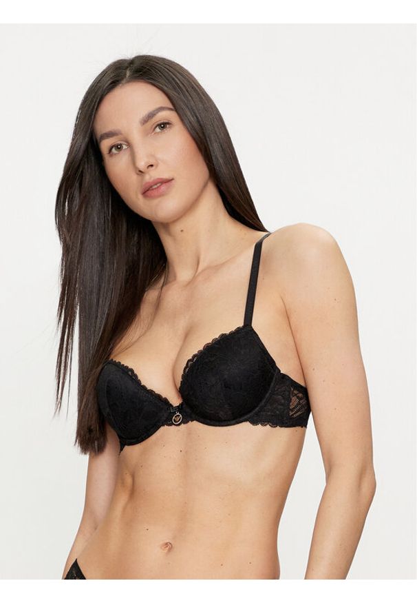 Emporio Armani Underwear Biustonosz push-up 167394 4R206 00020 Czarny. Kolor: czarny. Materiał: syntetyk. Rodzaj stanika: push-up