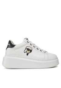 Karl Lagerfeld - KARL LAGERFELD Sneakersy KL63530N Biały. Kolor: biały #1