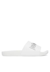 Just Cavalli Klapki 80RA3SZ1 ZSE50 Biały. Kolor: biały. Materiał: syntetyk #1