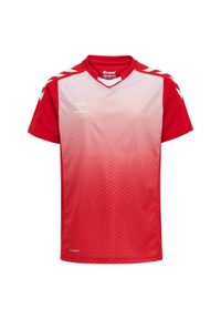 Koszulka dziecięca Hummel basic. Kolor: czerwony, wielokolorowy, różowy