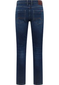 Męskie Spodnie Jeansowe Mustang Style Michigan Straight Denim Blue 1016336 5000 784 #4