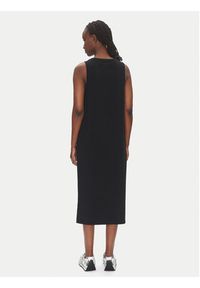 EA7 Emporio Armani Sukienka codzienna 7W000180 AF12484 UC001 Czarny Regular Fit. Okazja: na co dzień. Kolor: czarny. Materiał: bawełna. Typ sukienki: proste. Styl: casual #3