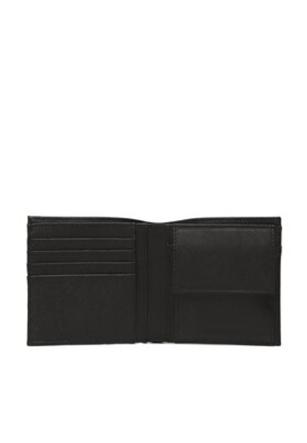 Emporio Armani Portfel Y4R165 Y138E 81072 Czarny. Kolor: czarny. Materiał: skóra