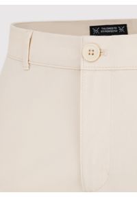 Pako Lorente - PAKO LORENTE – Beżowe spodnie chino. Okazja: na co dzień. Kolor: beżowy. Materiał: elastan, bawełna. Wzór: gładki. Sezon: wiosna. Styl: casual #3