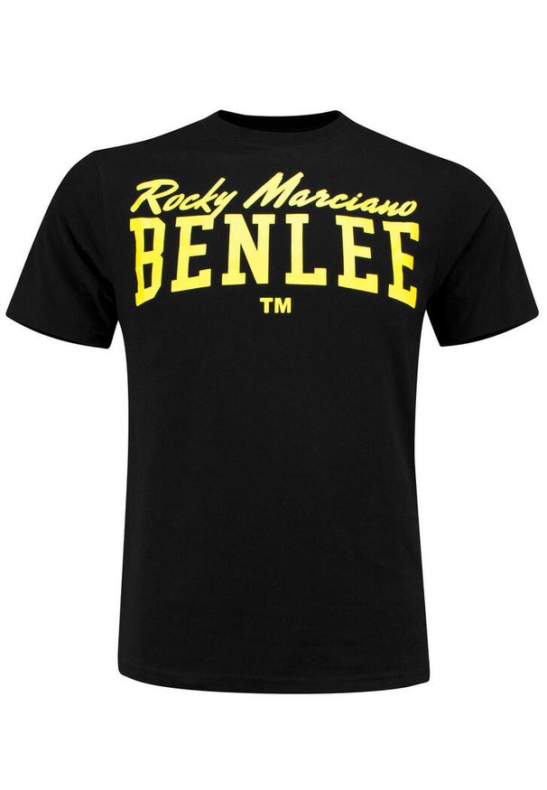 T-shirt o klasycznym kroju Benlee Logo. Kolor: czarny