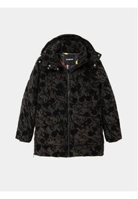 Desigual Kurtka przejściowa 23WWEWB2 Czarny Regular Fit. Kolor: czarny. Materiał: syntetyk