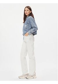 Calvin Klein Jeans Koszula jeansowa Dad J20J222477 Niebieski Relaxed Fit. Kolor: niebieski. Materiał: bawełna