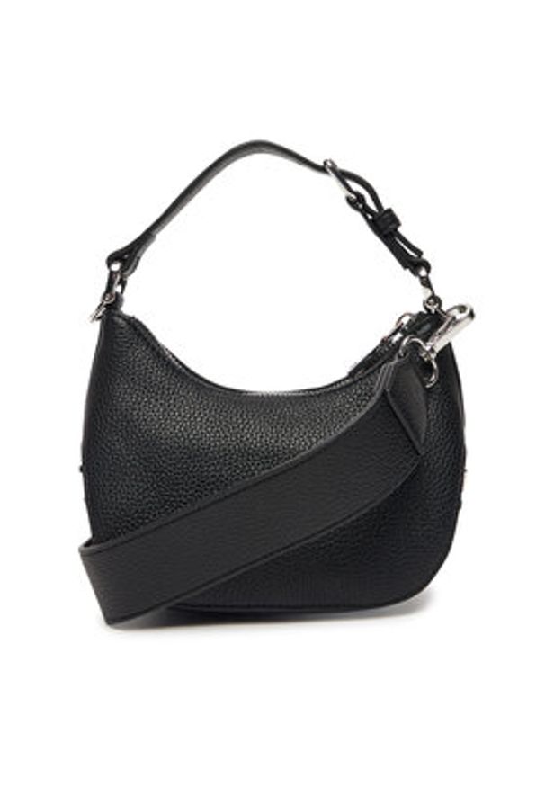 Love Moschino - LOVE MOSCHINO Torebka JC4019PP1NLT000B Czarny. Kolor: czarny. Materiał: skórzane