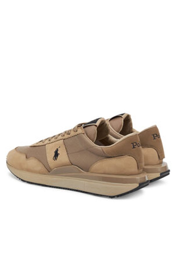 Polo Ralph Lauren Sneakersy Train 89 Pp 809965080001 Beżowy. Kolor: beżowy. Materiał: skóra