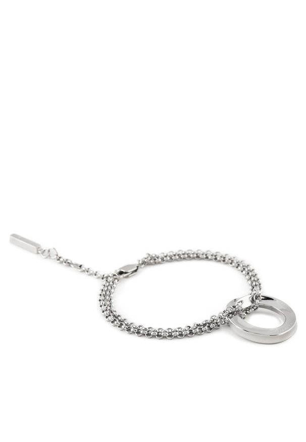 Calvin Klein Bransoletka 35000336 Srebrny. Materiał: metalowe. Kolor: srebrny