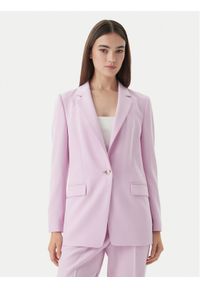 BOSS Marynarka Jocaluah 50490053 Fioletowy Regular Fit. Kolor: fioletowy. Materiał: syntetyk #1