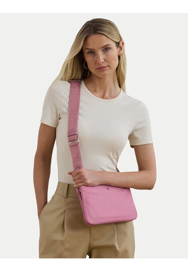 Lauren Ralph Lauren - LAUREN RALPH LAUREN Torebka Landyn 431970156005 Różowy. Kolor: różowy