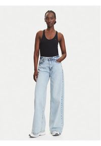 Tommy Jeans Top DW0DW20917 Czarny Regular Fit. Kolor: czarny #2