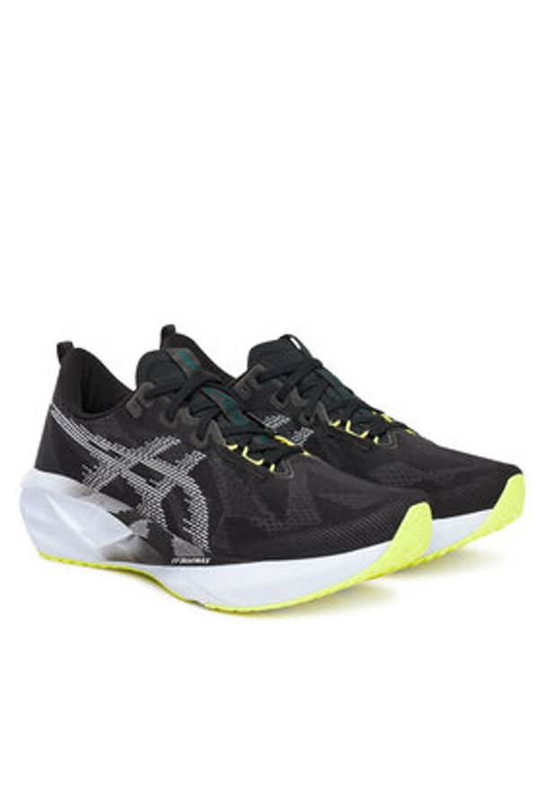 Asics Buty do biegania Novablast 5 1011B974 Czarny. Kolor: czarny. Materiał: materiał, mesh