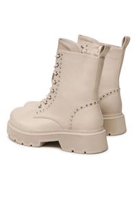 DeeZee Trzewiki WS5956-01 Beżowy. Kolor: beżowy. Materiał: skóra #3