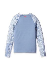 Koszulka Roxy Jr Aloha LS 164 - Ochrona UV dla dzieci. Kolor: niebieski #2