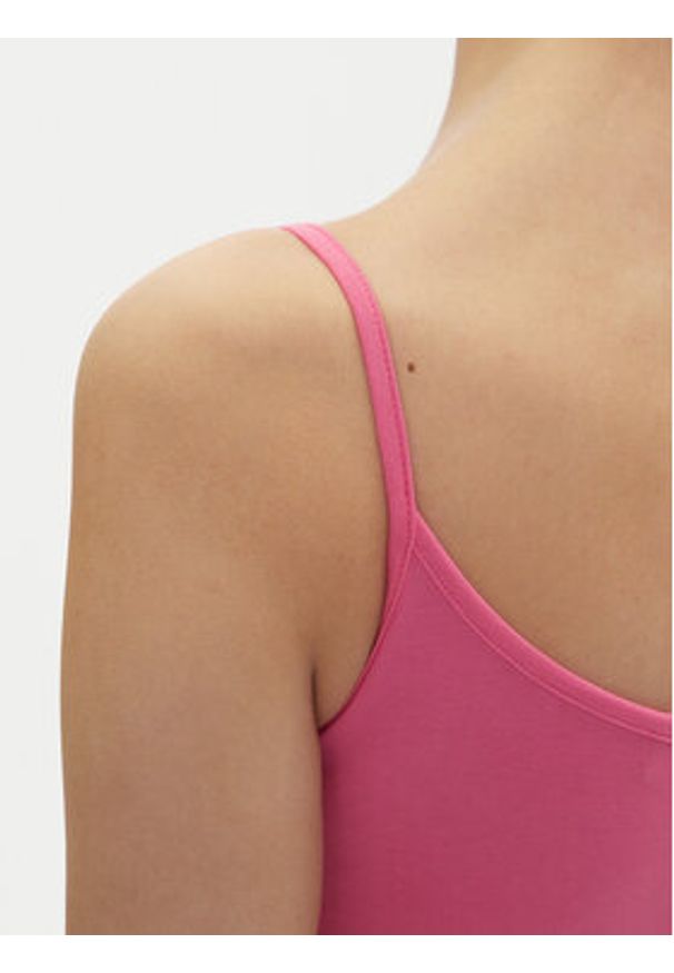 Hugo - HUGO Sukienka codzienna Narya 50538896 Różowy Slim Fit. Okazja: na co dzień. Kolor: różowy. Materiał: bawełna. Typ sukienki: proste. Styl: casual