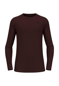 Bluza termoaktywna męska Odlo Merino 260 BL Top Crew Neck LS. Kolor: czerwony