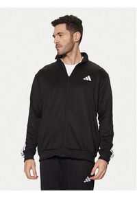 Adidas - adidas Dres Sportswear Basic 3-Stripes JC5375 Czarny Regular Fit. Kolor: czarny. Materiał: syntetyk