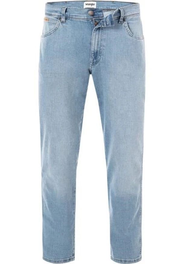 Wrangler - WRANGLER TEXAS SLIM MĘSKIE SPODNIE JEANSOWE JEANS STARLITE W12SYJZ86 112331141