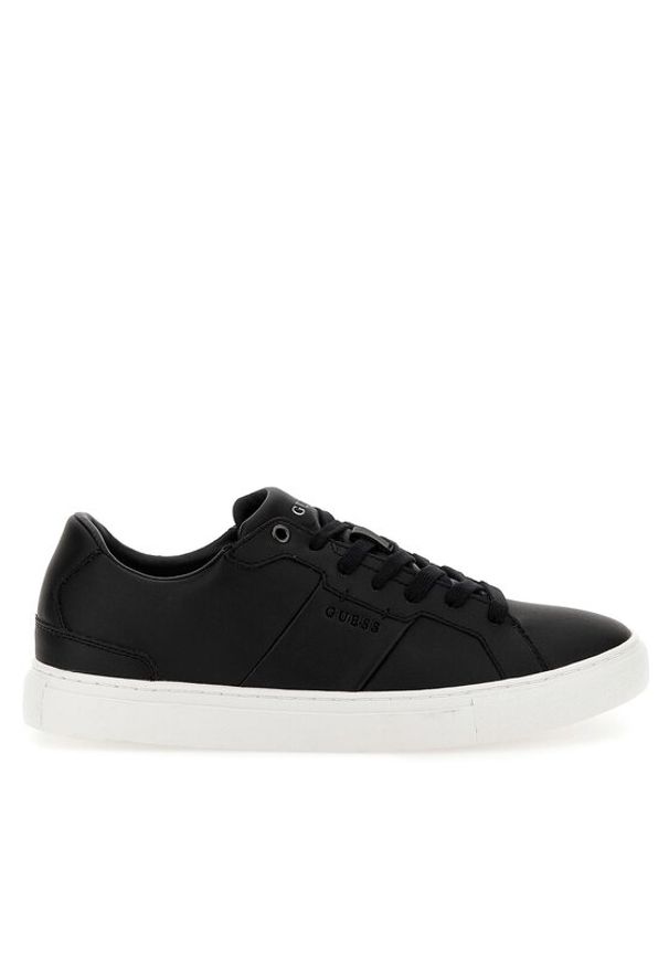 Guess Sneakersy Todi II FM7TOI ELE12 Czarny. Kolor: czarny. Materiał: skóra