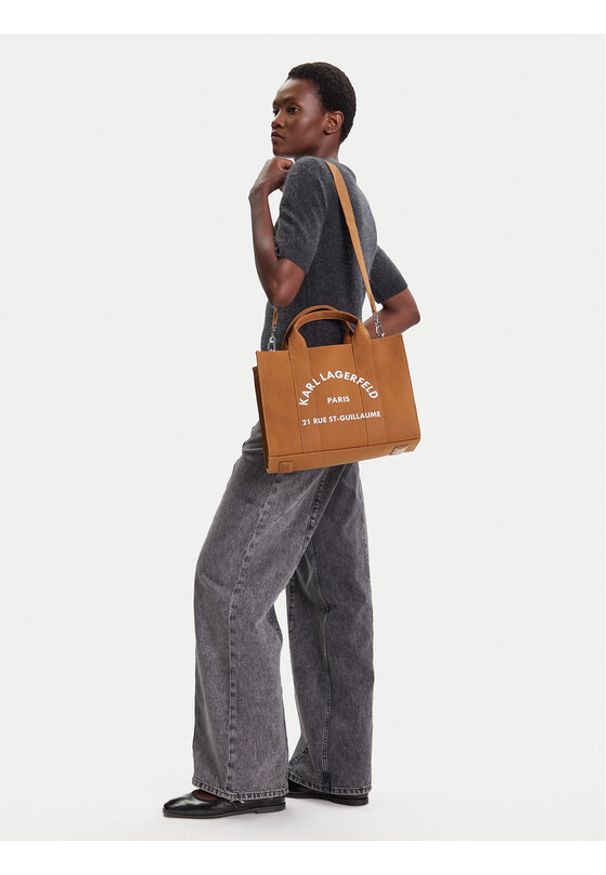 Karl Lagerfeld - KARL LAGERFELD Torebka A1W50010 Brązowy. Kolor: brązowy