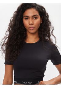 Calvin Klein Performance T-Shirt 00GWS4K194 Czarny Slim Fit. Kolor: czarny. Materiał: syntetyk #4