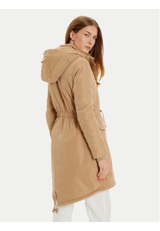 Marciano Guess Parka 4BGL12 7182A Écru Regular Fit. Materiał: syntetyk