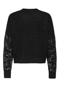 only - ONLY Sweter Alta 15353230 Czarny Regular Fit. Kolor: czarny. Materiał: syntetyk #2