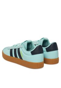 Adidas - adidas Sneakersy VL Court 3.0 JS2057 Turkusowy. Kolor: turkusowy. Materiał: materiał #4