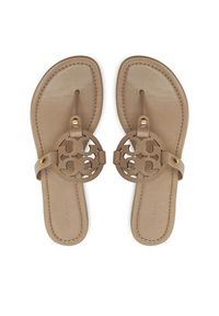 Tory Burch Japonki Miller 151169 Brązowy. Kolor: brązowy. Materiał: skóra #3
