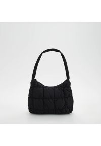 Reserved - Pikowana torebka - Czarny. Kolor: czarny. Materiał: pikowane #1
