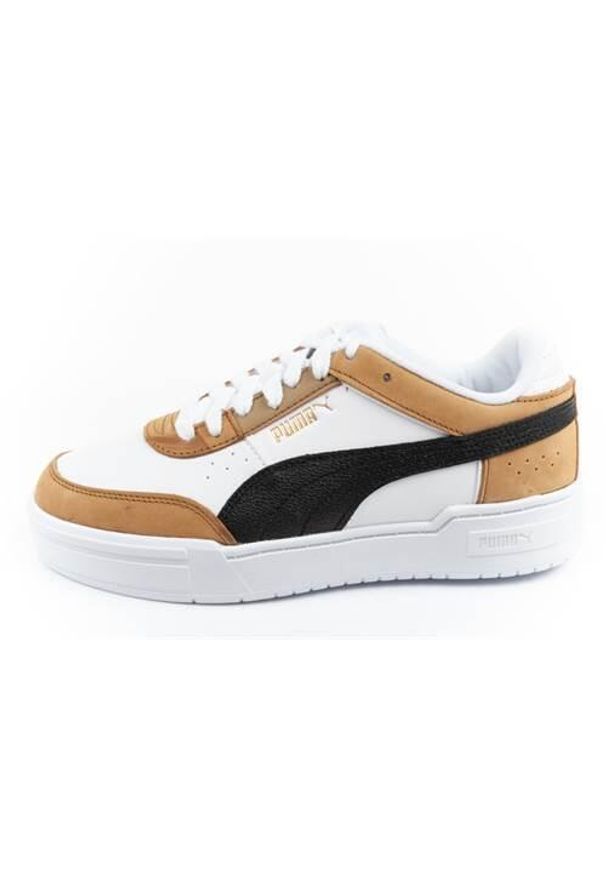 Buty do chodzenia męskie Puma 37987101. Zapięcie: sznurówki. Kolor: biały, wielokolorowy. Materiał: tkanina, materiał, skóra, syntetyk. Szerokość cholewki: normalna. Sport: turystyka piesza