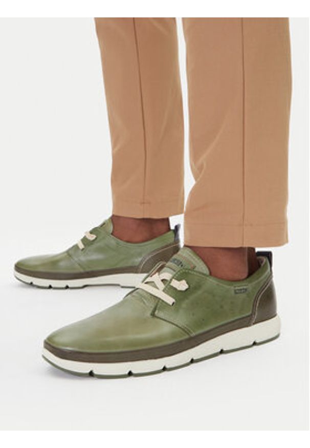 Pikolinos Półbuty M4A-4266C1 Zielony. Kolor: zielony. Materiał: skóra
