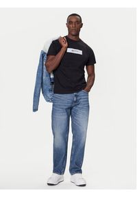 Karl Lagerfeld Jeans T-Shirt A4M17019 Czarny Slim Fit. Kolor: czarny. Materiał: bawełna #2