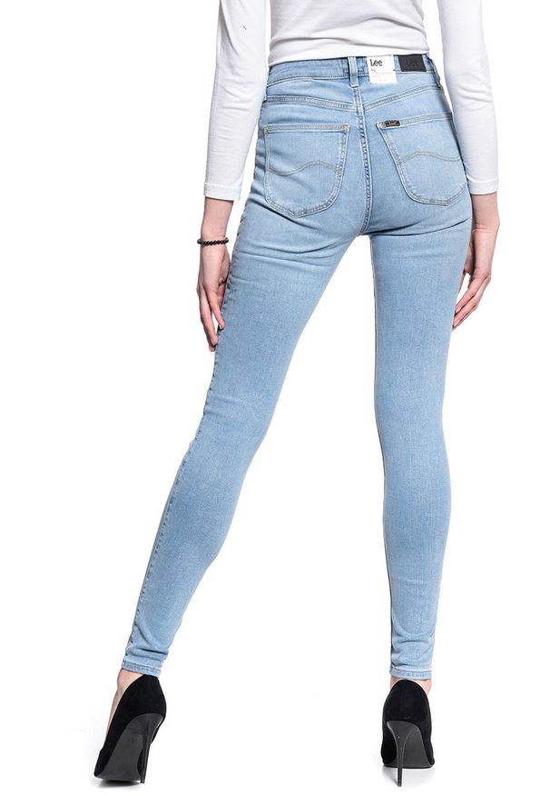 Lee - DAMSKIE SPODNIE JEANSOWE LEE Ivy LIGHT BARRY L32EKJZW 112107408