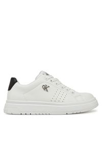 Sneakersy Calvin Klein Jeans. Kolor: biały