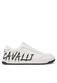 Sneakersy Just Cavalli. Kolor: biały